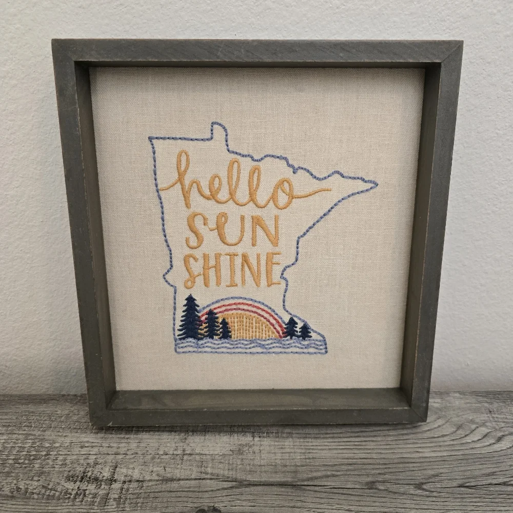 Primitives by Kathy Inspirational Wall Art -Minnesota